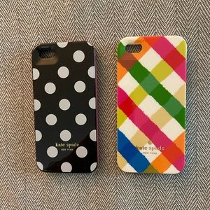 Kate Spade New York Set of two iPhone 5/5s Cases